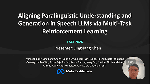 Aligning Paralinguistic Understanding and Generation in Speech LLMs via Multi-Task Reinforcement Learning