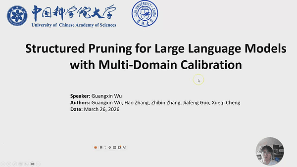 Iterative Structured Pruning for Large Language Models with Multi-Domain Calibration