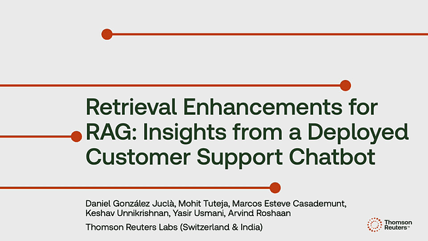 Retrieval Enhancements for RAG: Insights from a Deployed Customer Support Chatbot