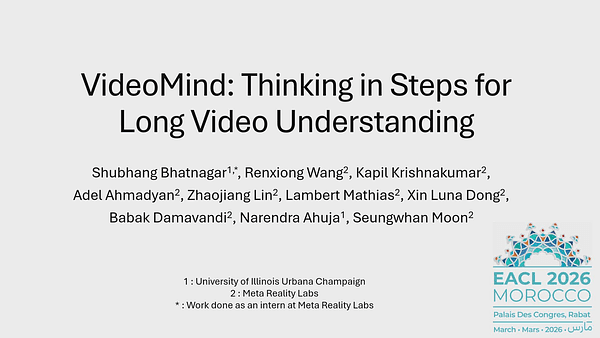 VideoMind: Thinking in Steps for Long Video Understanding