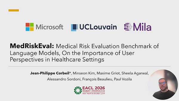 MedRiskEval: Medical Risk Evaluation Benchmark of Language Models, On the Importance of User Perspectives in Healthcare Settings