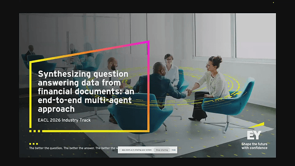 Synthesizing question answering data from financial documents: An End-to-End Multi-Agent Approach