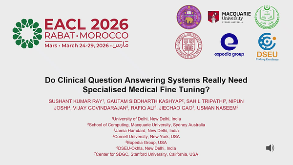 Do Clinical Question Answering Systems Really Need Specialised Medical Fine Tuning?