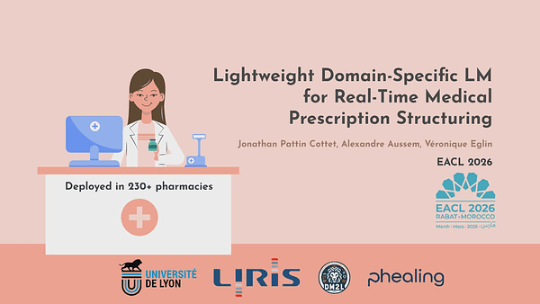 Lightweight Domain-Specific Language Model for Real-Time Structuring of Medical Prescriptions