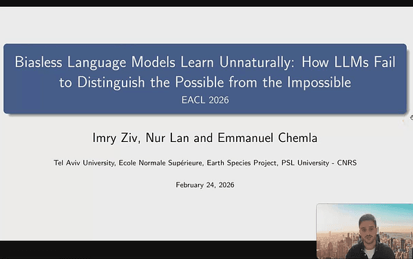 Biasless Language Models Learn Unnaturally: How LLMs Fail to Distinguish the Possible from the Impossible