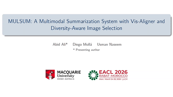 MULSUM: A Multimodal Summarization System with Vis-Aligner and Diversity-Aware Image Selection