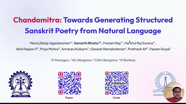 Chandomitra: Towards Generating Structured Sanskrit Poetry from Natural Language Inputs