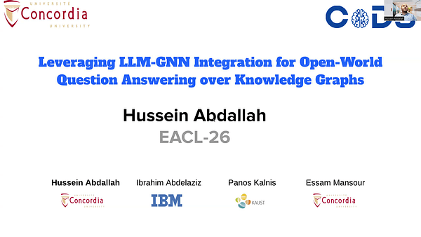 Leveraging LLM-GNN Integration for Open-World Question Answering over Knowledge Graphs