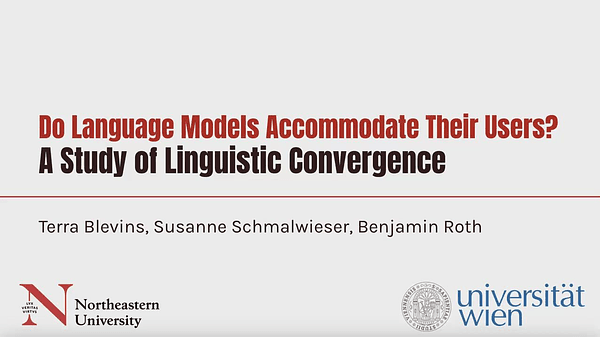 Do language models accommodate their users? A study of linguistic convergence