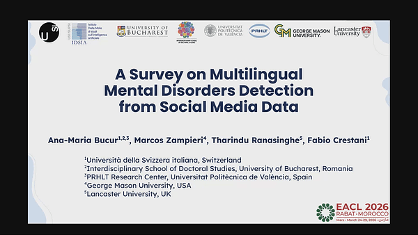 A Survey on Multilingual Mental Disorders Detection from Social Media Data