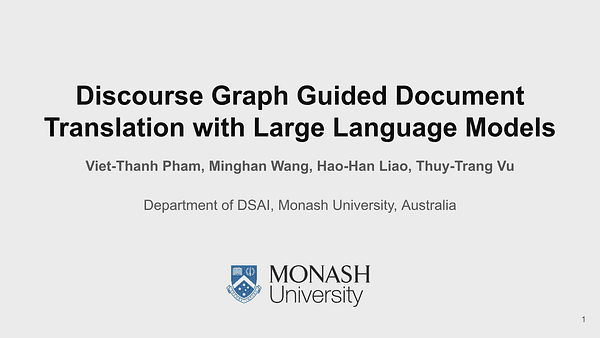 Discourse Graph Guided Document Translation with Large Language Models