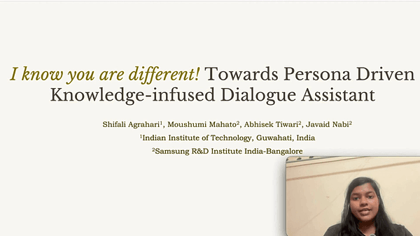 I know you are different! Towards Persona Driven Knowledge-infused Dialogue Assistant