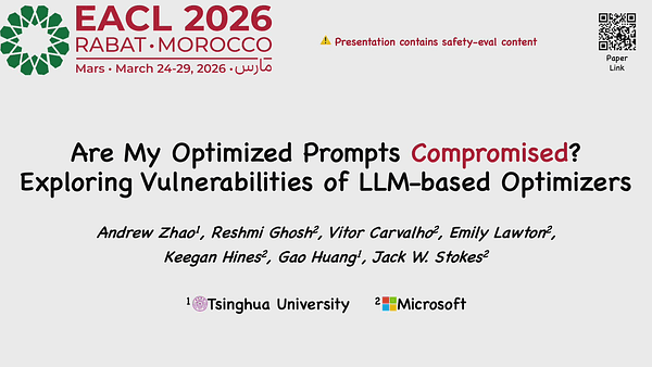 Are My Optimized Prompts Compromised? Exploring Vulnerabilities of LLM-based Optimizers