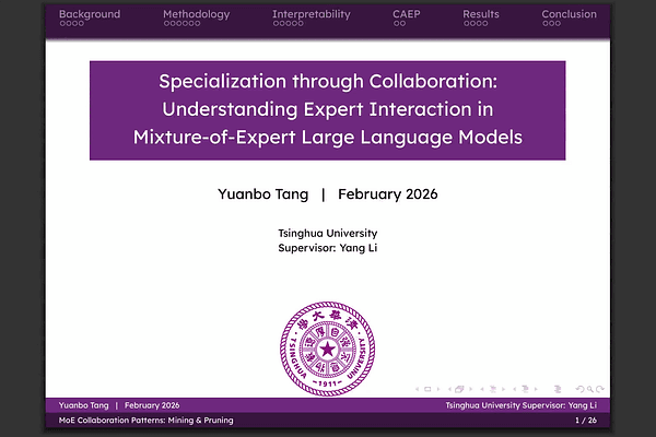 Specialization through Collaboration: Understanding Expert Interaction in Mixture-of-Expert Large Language Models
