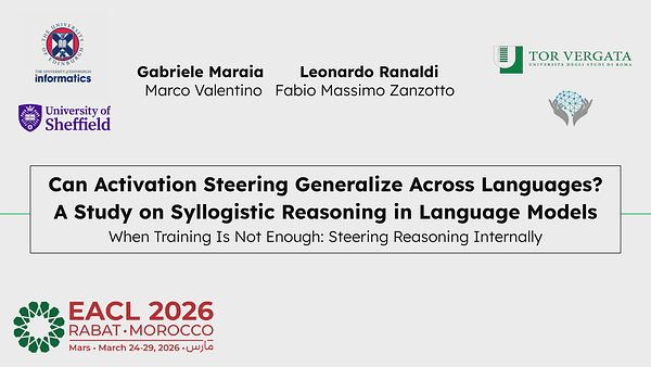 Can Activation Steering Generalize Across Languages? A Study on Syllogistic Reasoning in Language Models