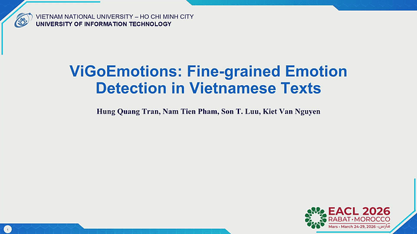 ViGoEmotions: A Benchmark Dataset For Fine-grained Emotion Detection on Vietnamese Texts