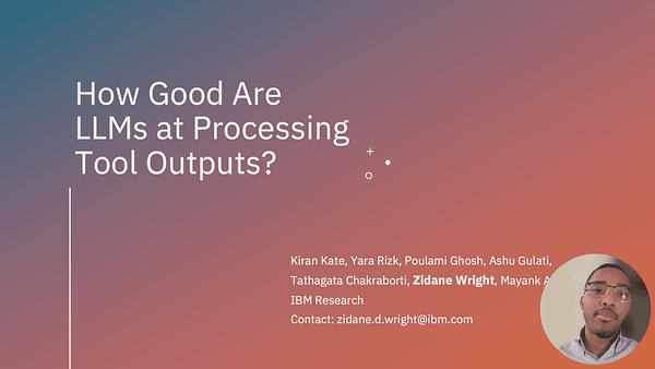 How Good Are LLMs at Processing Tool Outputs?