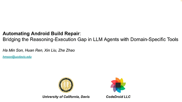 Automating Android Build Repair: Bridging the Reasoning-Execution Gap in LLM Agents with Domain-Specific Tools