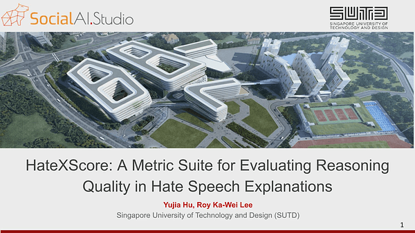 HateXScore: A Metric Suite for Evaluating Reasoning Quality in Hate Speech Explanations