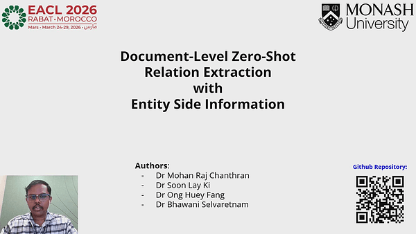 Document-Level Zero-Shot Relation Extraction with Entity Side Information