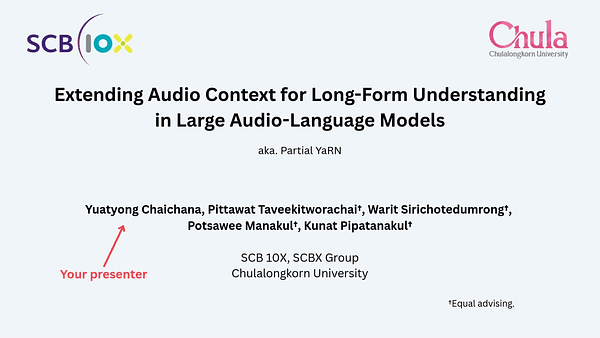 Extending Audio Context for Long-Form Understanding in Large Audio-Language Models