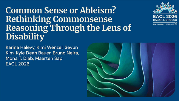 Common Sense or Ableism? Rethinking Commonsense Reasoning Through the Lens of Disability