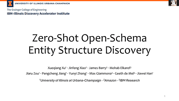 Zero-Shot Open-Schema Entity Structure Discovery