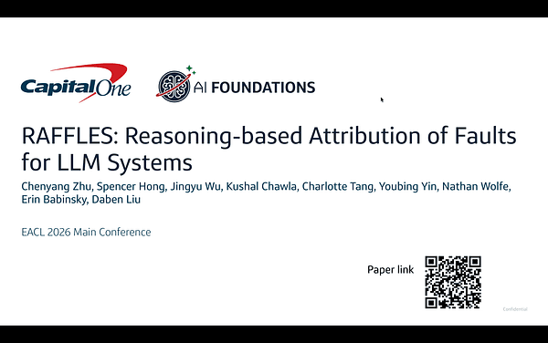 RAFFLES: Reasoning-based Attribution of Faults for LLM Systems
