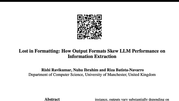 Lost in Formatting: How Output Formats Skew LLM Performance on Information Extraction