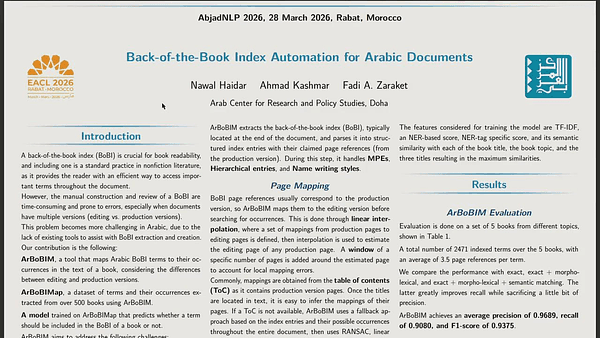 Back-of-the-Book Index Automation for Arabic Documents