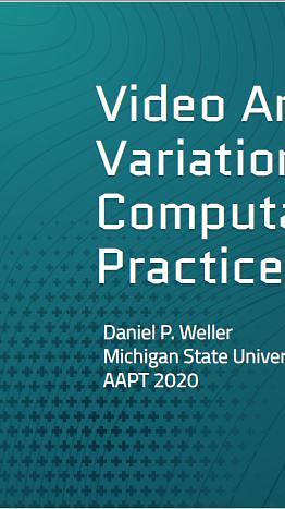 Video Analysis of Variation in Computational Thinking Practices in Physics (PERC)