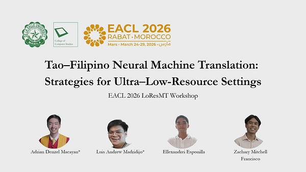 Tao–Filipino Neural Machine Translation: Strategies for Ultra–Low-Resource Settings