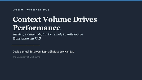 Context Volume Drives Performance: Tackling Domain Shift in Extremely Low-Resource Translation via RAG