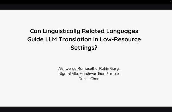 Can Linguistically Related Languages Guide LLM Translation in Low-Resource Settings?