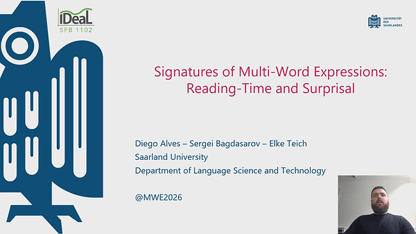 Cognitive Signatures of Multi-Word Expressions: Reading-Time and Surprisal