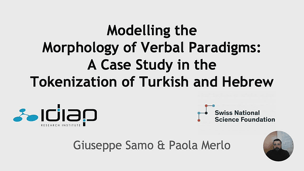 Modelling the Morphology of Verbal Paradigms: A Case Study in the Tokenization of Turkish and Hebrew