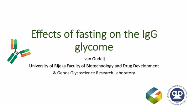 Effects of fasting on the IgG glycome