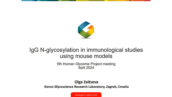 IgG N-glycosylation in immunological studies using mouse models