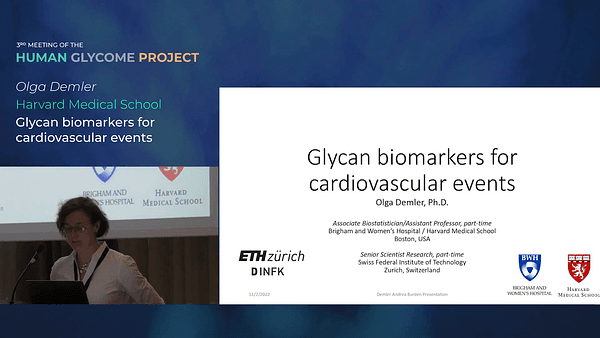 Glycan biomarkers for cardiovascular events