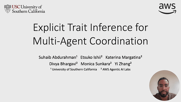 Explicit Trait Inference for Multi-Agent Coordination