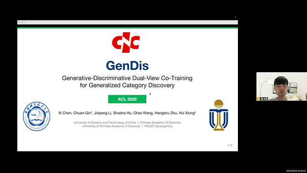 GenDis: Generative-Discriminative Dual-View Co-Training for Generalized Category Discovery