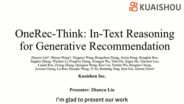 OneRec-Think: In-Text Reasoning for Generative Recommendation