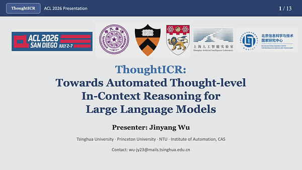 Beyond Examples: Towards Automated Thought-level In-Context Reasoning for Large Language Models