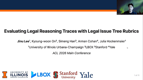 Evaluating Legal Reasoning Traces with Legal Issue Tree Rubrics