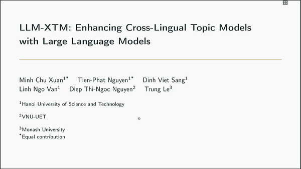 LLM-XTM: Enhancing Cross-Lingual Topic Models with Large Language Models