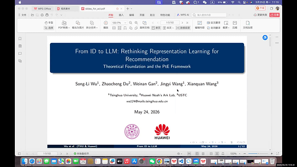 From ID to LLM: Rethinking Representation Learning for Recommendation
