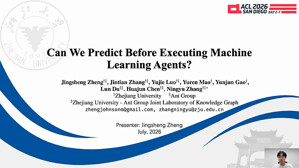 Can We Predict Before Executing Machine Learning Agents?
