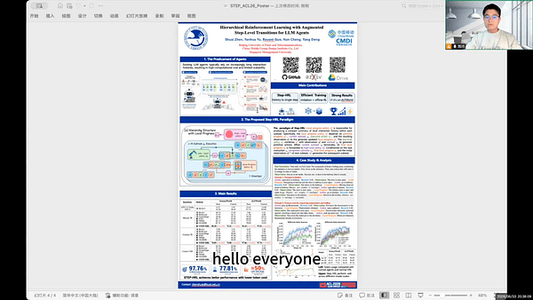 Hierarchical Reinforcement Learning with Augmented Step-Level Transitions for LLM Agents