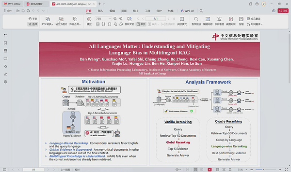 All Languages Matter: Understanding and Mitigating Language Bias in Multilingual RAG