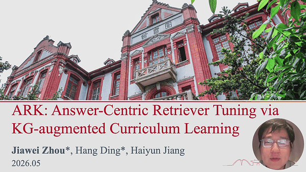 ARK: Answer-Centric Retriever Tuning via KG-augmented Curriculum Learning